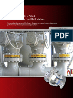 WKM DynaSeal 370D4 Trunnion Mounted Ball Valves Brochure