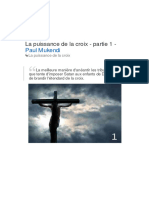 71304067la Puissance de La Croix Partie 1 Paul Mukendi PDF
