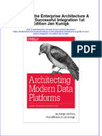 (Download PDF) Hadoop in The Enterprise Architecture A Guide To Successful Integration 1St Edition Jan Kunigk Online Ebook All Chapter PDF