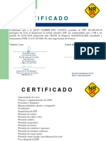 Certificado - NR-06