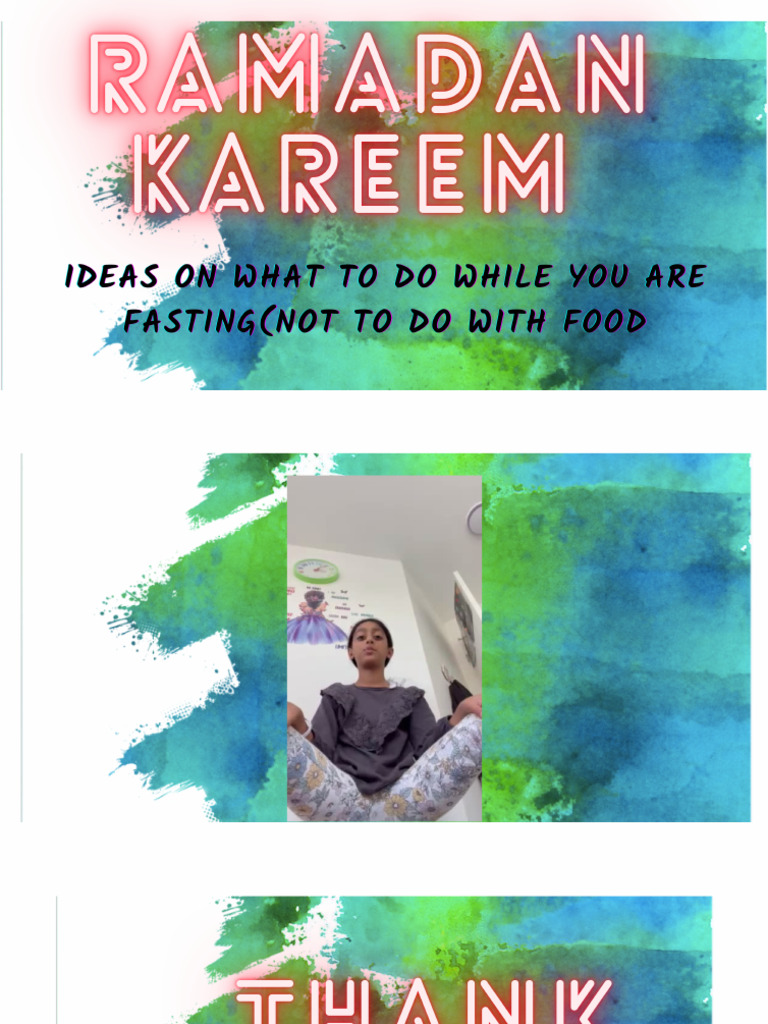 Ramadan | PDF