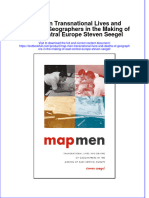 (Download PDF) Map Men Transnational Lives and Deaths of Geographers in The Making of East Central Europe Steven Seegel Online Ebook All Chapter PDF