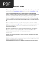 Introducción al AS/400: Seguridad y Comandos | PDF | Ibm System I ...