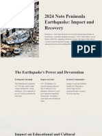 News Report - 2024 Noto Peninsula Earthquake Impact and Recovery