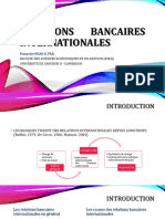 Relations Bancaires Internationales
