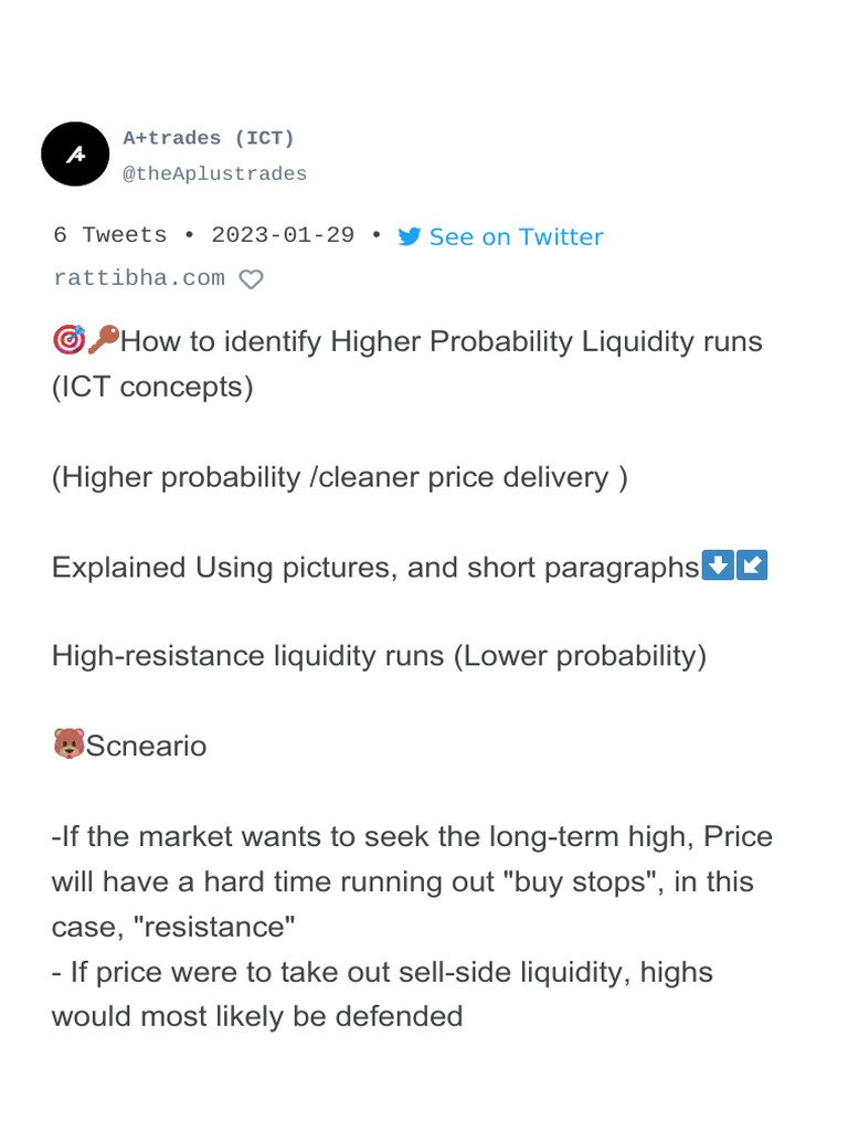 Understanding Liquidity Runs in Trading | PDF | Computers