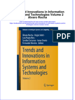 [Download pdf] Trends And Innovations In Information Systems And Technologies Volume 2 Alvaro Rocha online ebook all chapter pdf 