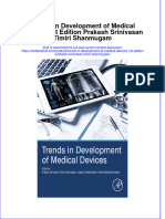 [Download pdf] Trends In Development Of Medical Devices 1St Edition Prakash Srinivasan Timiri Shanmugam online ebook all chapter pdf 