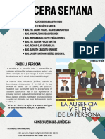 Tercera Semana - Fin de La Persona & Atributos de La Personalidad