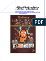 (Download PDF) Handbook of Mental Health and Aging 3Rd Edition Nathan Hantke Editor Online Ebook All Chapter PDF
