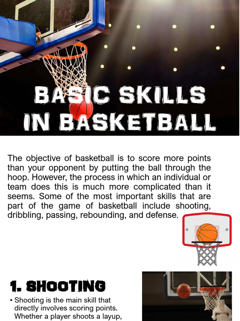13 Basic Skills In Basketball Pdf Ball Games Sports