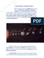 Como é constituído o Sistema Solar