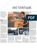 Lifter Zoekt Trekhaak (Volkskrant Oktober 2011