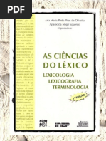 As Ciências Do Léxico