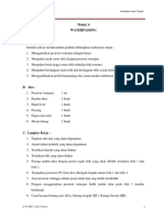 Modul 6. WATERASSING