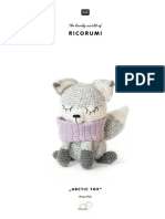 Arctic Fox in Rico Ricorumi DK Downloadable PDF 2