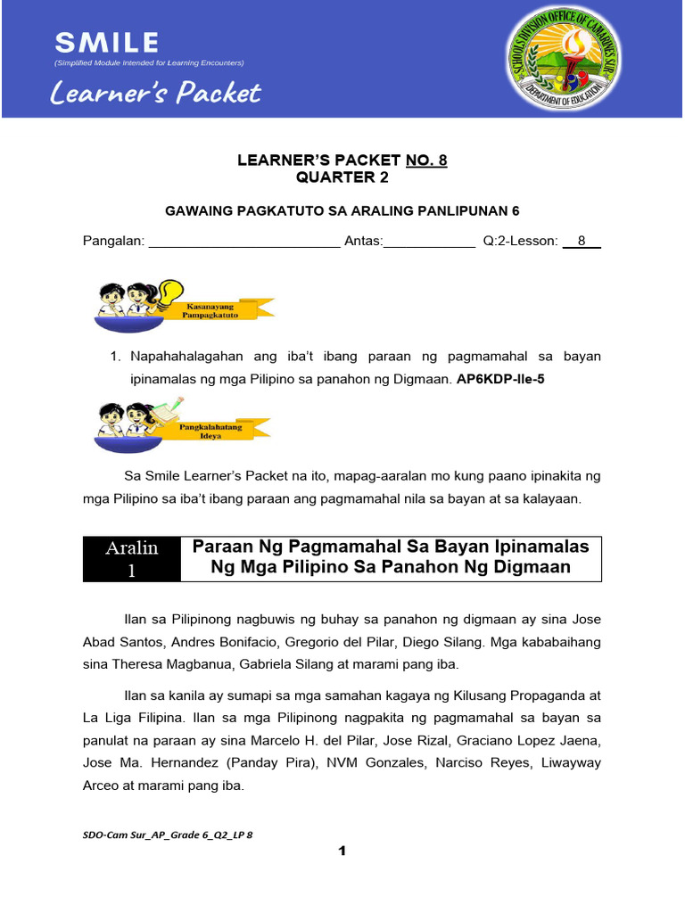 SLP - 8-Reglos Rosie | PDF