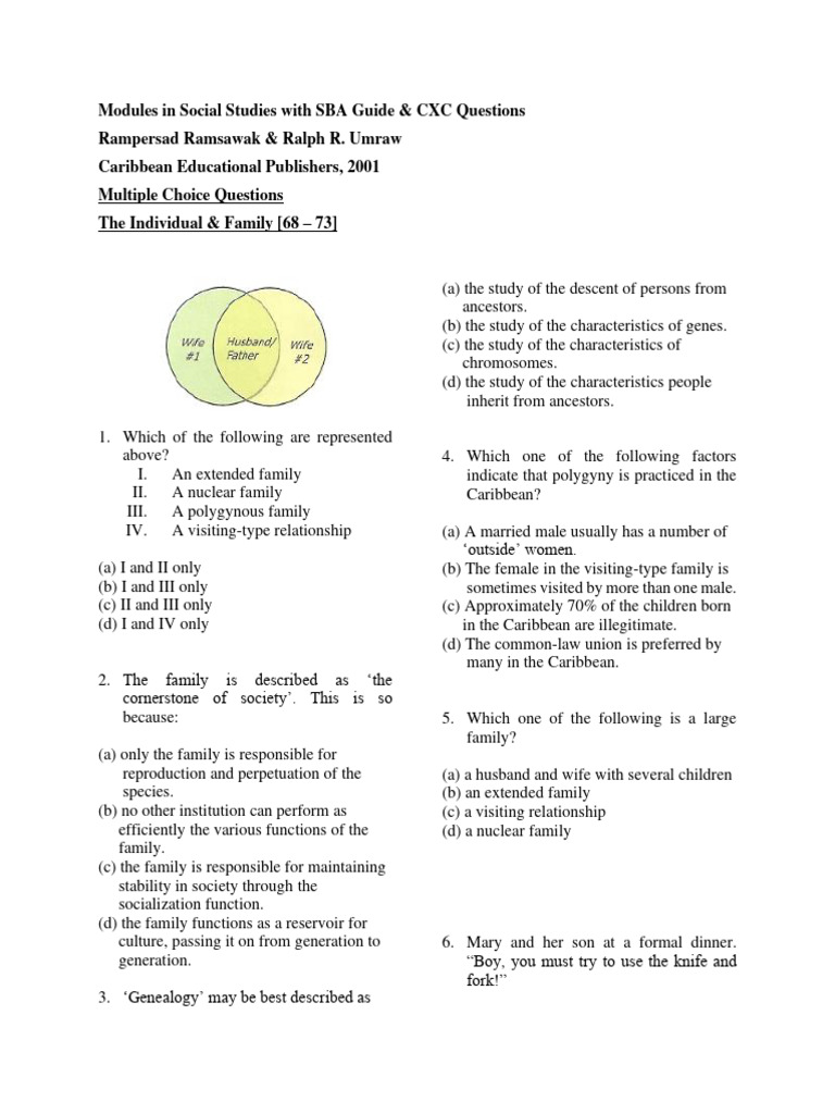 Understanding Family Structures | PDF | Family | Marriage