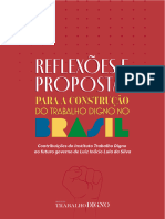 ITD - Ebook Reflexoes e Propostas para Construcao do Trabalho Digno no Brasil - OUT 2022