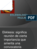 Eclesiologia Paulina 1