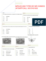 JAMB 2016-17 BIOLOGY_THURS_3RD_MARCH