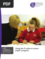 Qcda-11-4841 Using The P Scales To Assess Pupils Progress