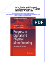 (Download PDF) Progress in Digital and Physical Manufacturing Proceedings of Prodpm 19 Henrique A Almeida Online Ebook All Chapter PDF