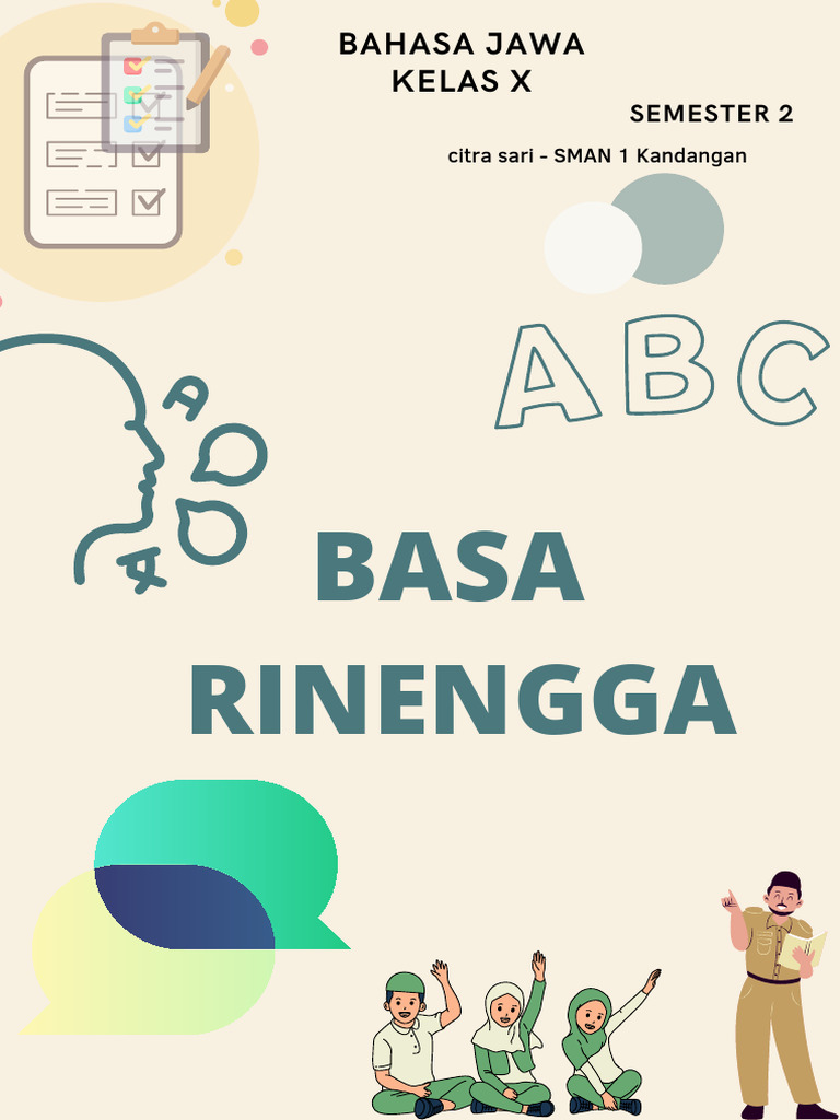 Bahan Ajar Basa Rinengga - 20240502 - 095715 - 0000 | PDF