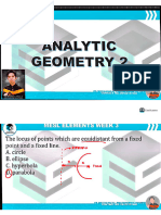 Analytic Geometry 2