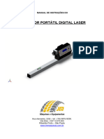 Alinhador Portátil Digital Laser