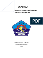 Laporan Kegiatan Koperasi