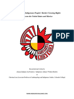 Handbook On Indigenous Peoples' Border Crossing Rights