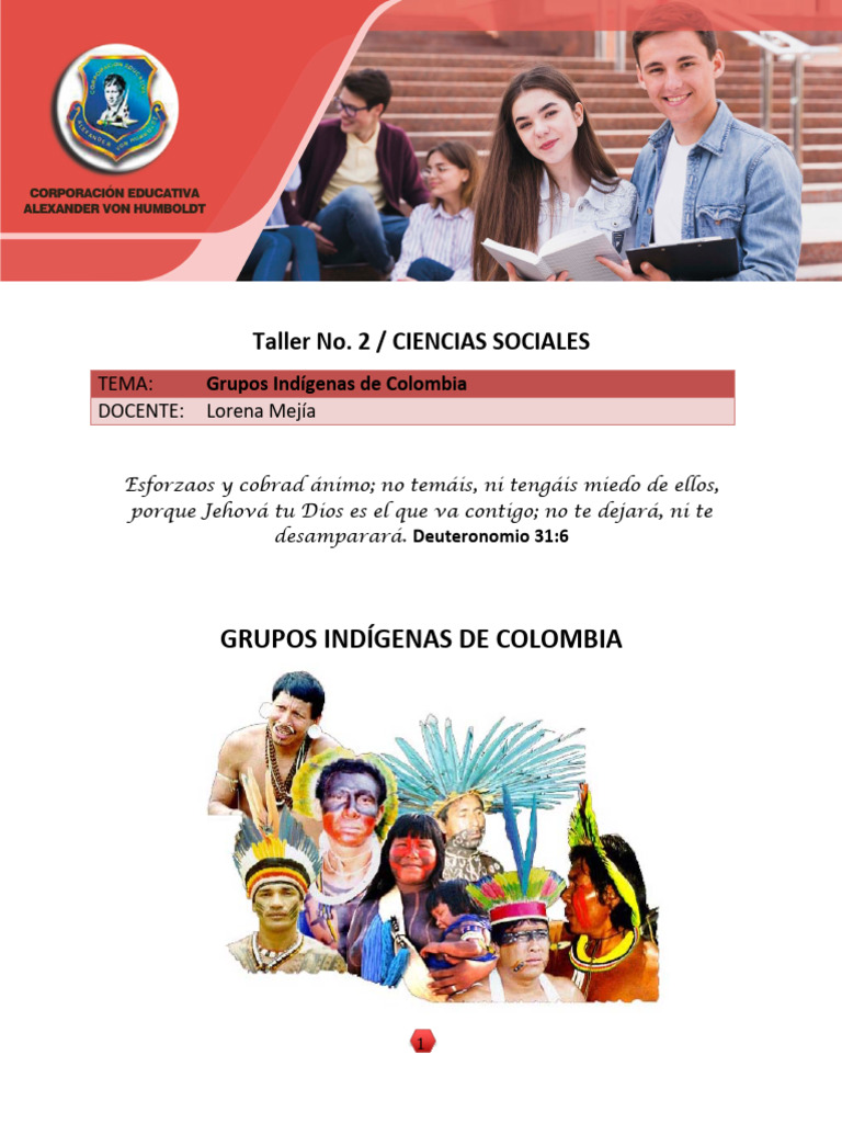 Significado de Grupos Indígenas en Colombia | PDF
