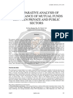 A Comparative Analysis of Performance of Mutual Between Private and Public Sectors Ijariie18497
