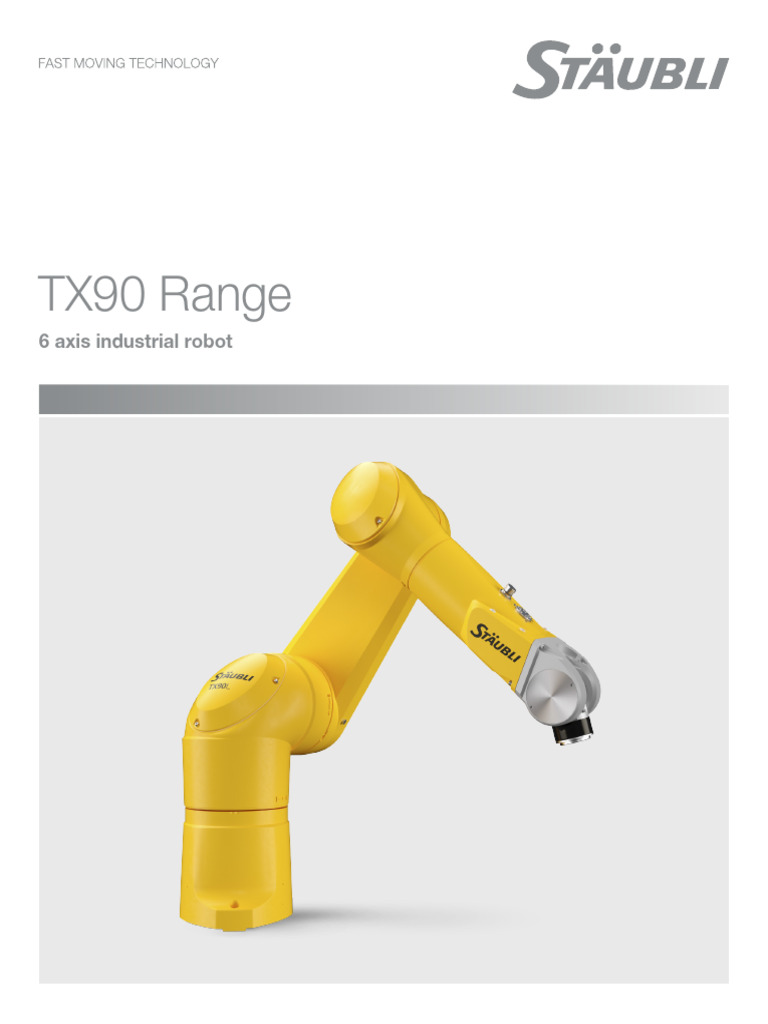 TX90 | PDF | Robot | Robotics