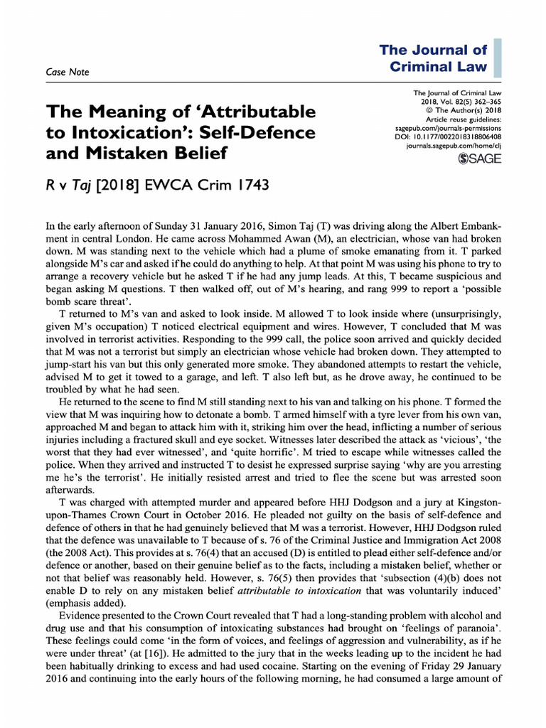 the-meaning-of-attributable-to-intoxication-self-defence-and