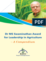 M.S. Swaminathan Award