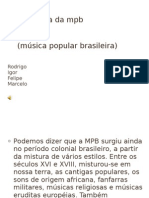 A história da mpb