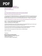 Contoh Surat Permohonan Pertukaran Contoh Surat Permohonan Pertukaran