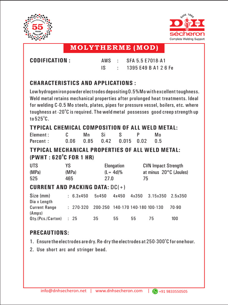 E7018 Electrode Specifications and Use | PDF