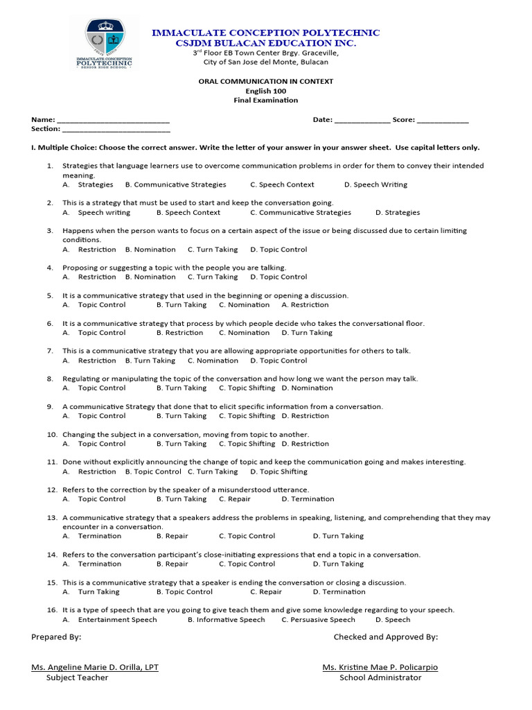 Ending Problematic Speech Topics | PDF | Conversation | Communication