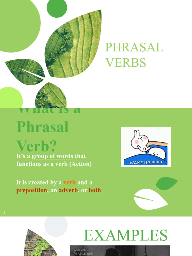 Phrasal Verbs PDF Color Application Software