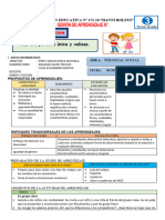 1ra Semana - 3er Grado Sesiones Hanni Rolfes