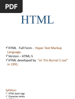 HTML