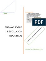 Ensayo Sobre Revolucion Industrial