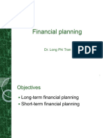 Topic 5 - Financial Planning