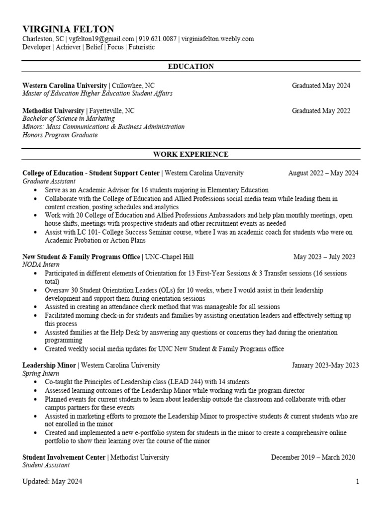 felton-cv-pdf-fraternities-and-sororities