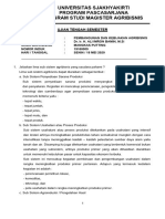 Soal UTS Pembangunan Dan Kebijakan Agribisnis An - Mangkas Putting