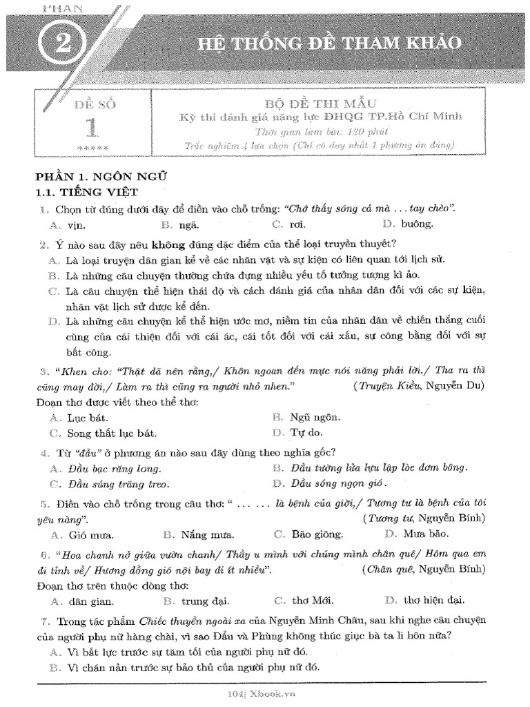 Tang toc luyen de danh gia nang luc 2023 dai hoc quoc gia tphcm pages pdf
