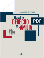 Indice Manual de Derecho de Familia Rebeca Jara